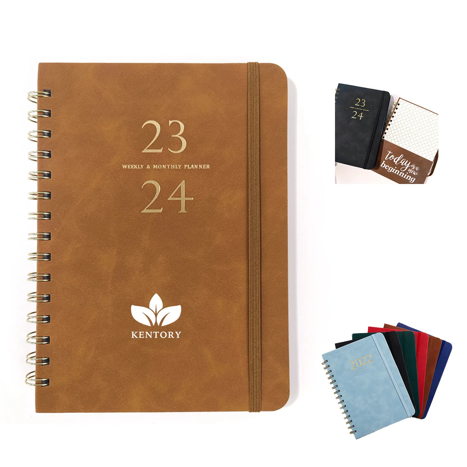 Weekly Monthly Planner Spiral Notebook 1