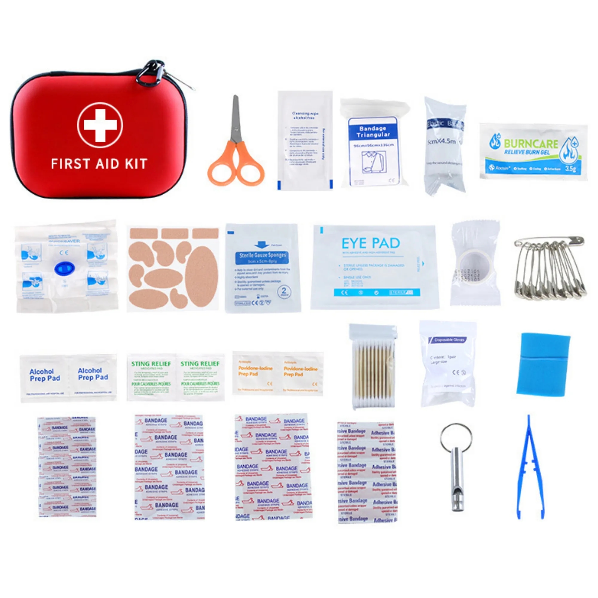Portable Emergency Rescue Self-help Supplies Storage Bag 6