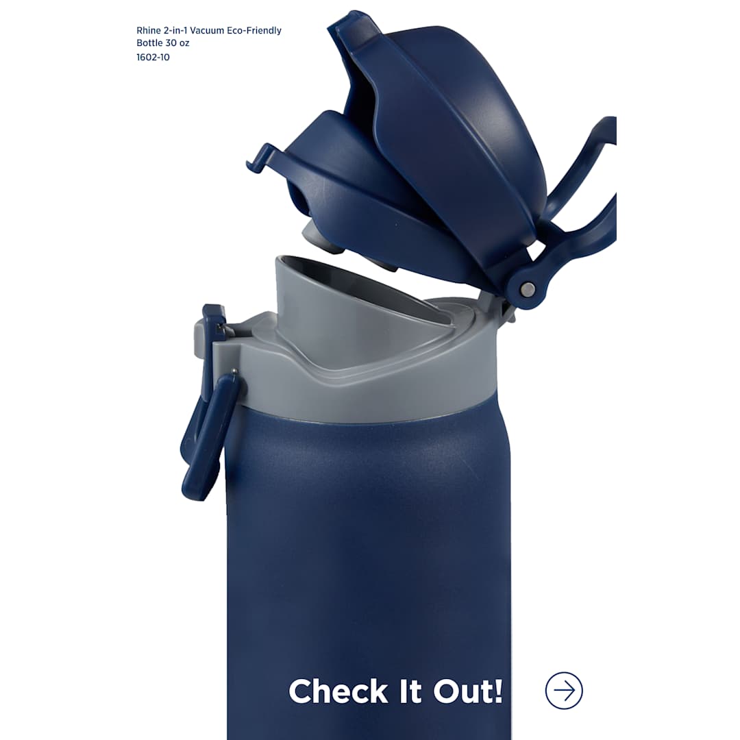 Rhine 2 in 1 Vacuum Insulated Bottle 30oz 104