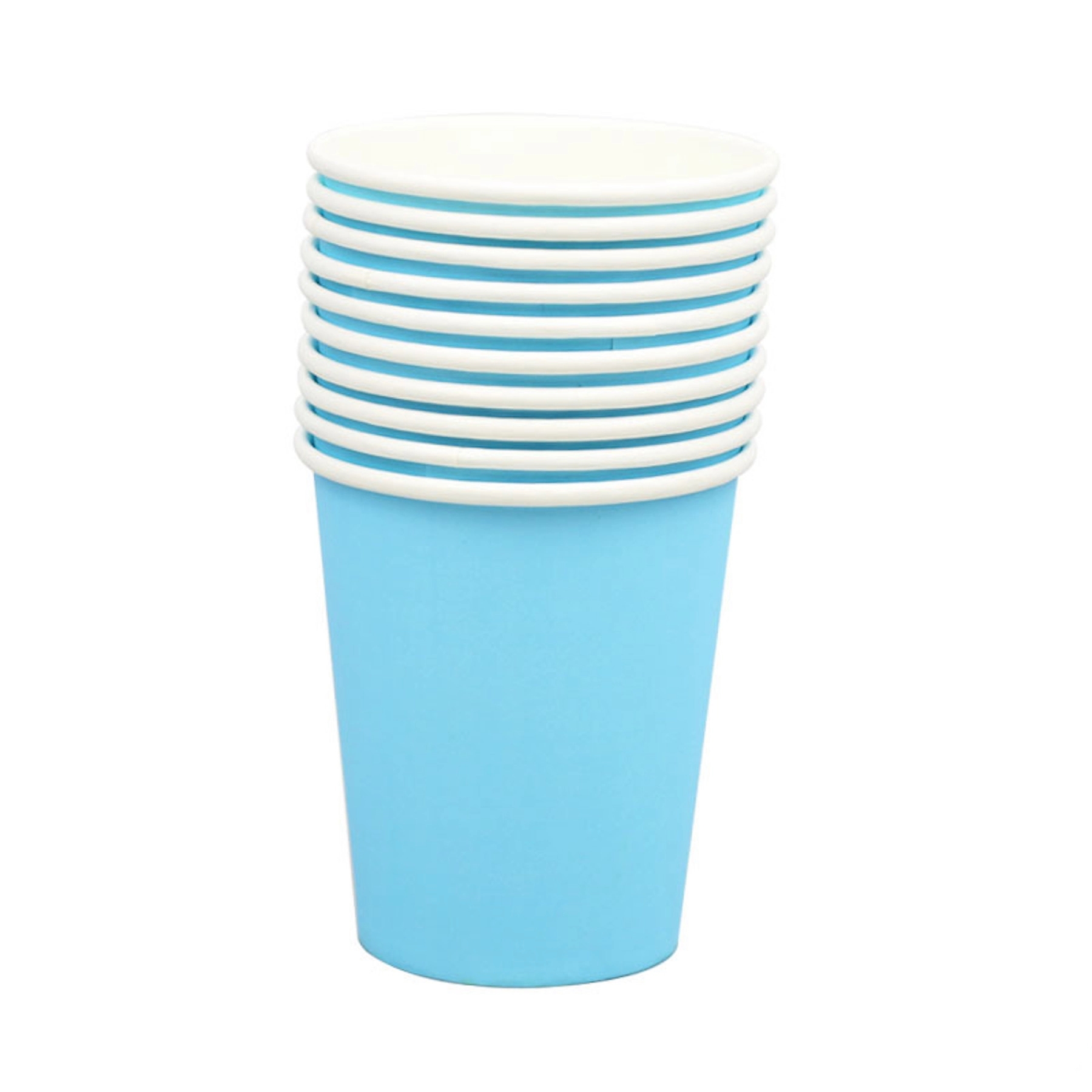 8Oz Colored Plain Paper Cup 19