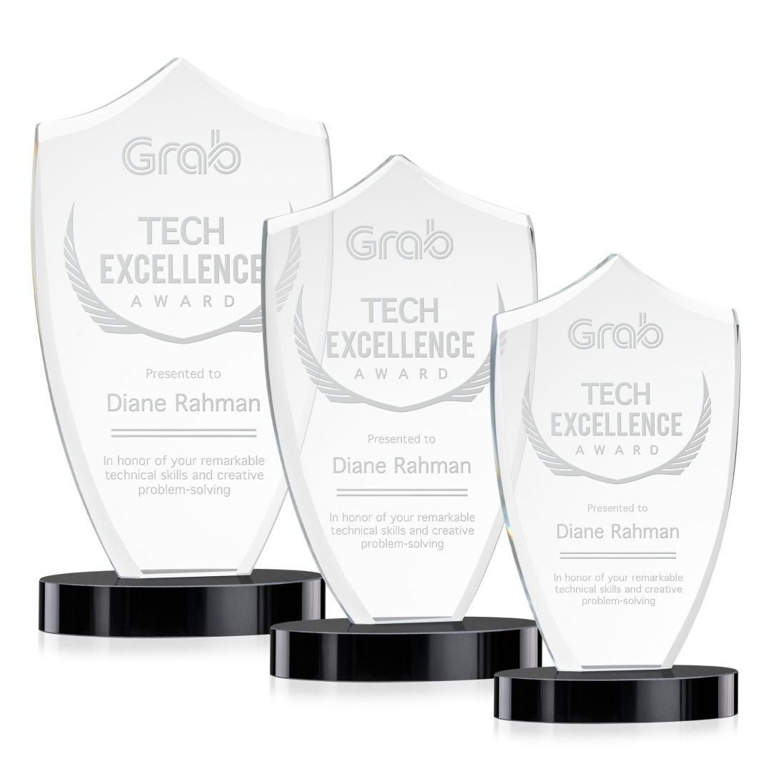 Skylark Shield Award - Black