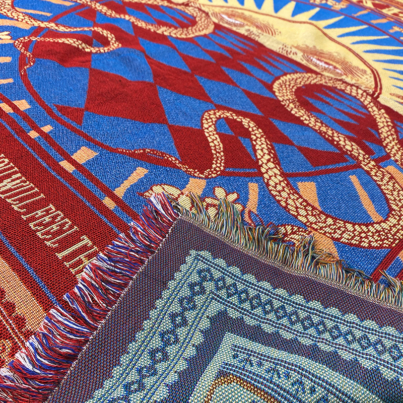 Jacquard Throw Blanket 4