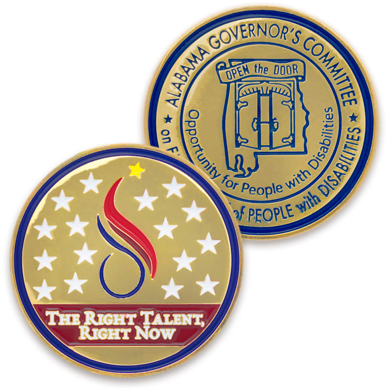 Custom Hard Enamel Challenge Coins 18