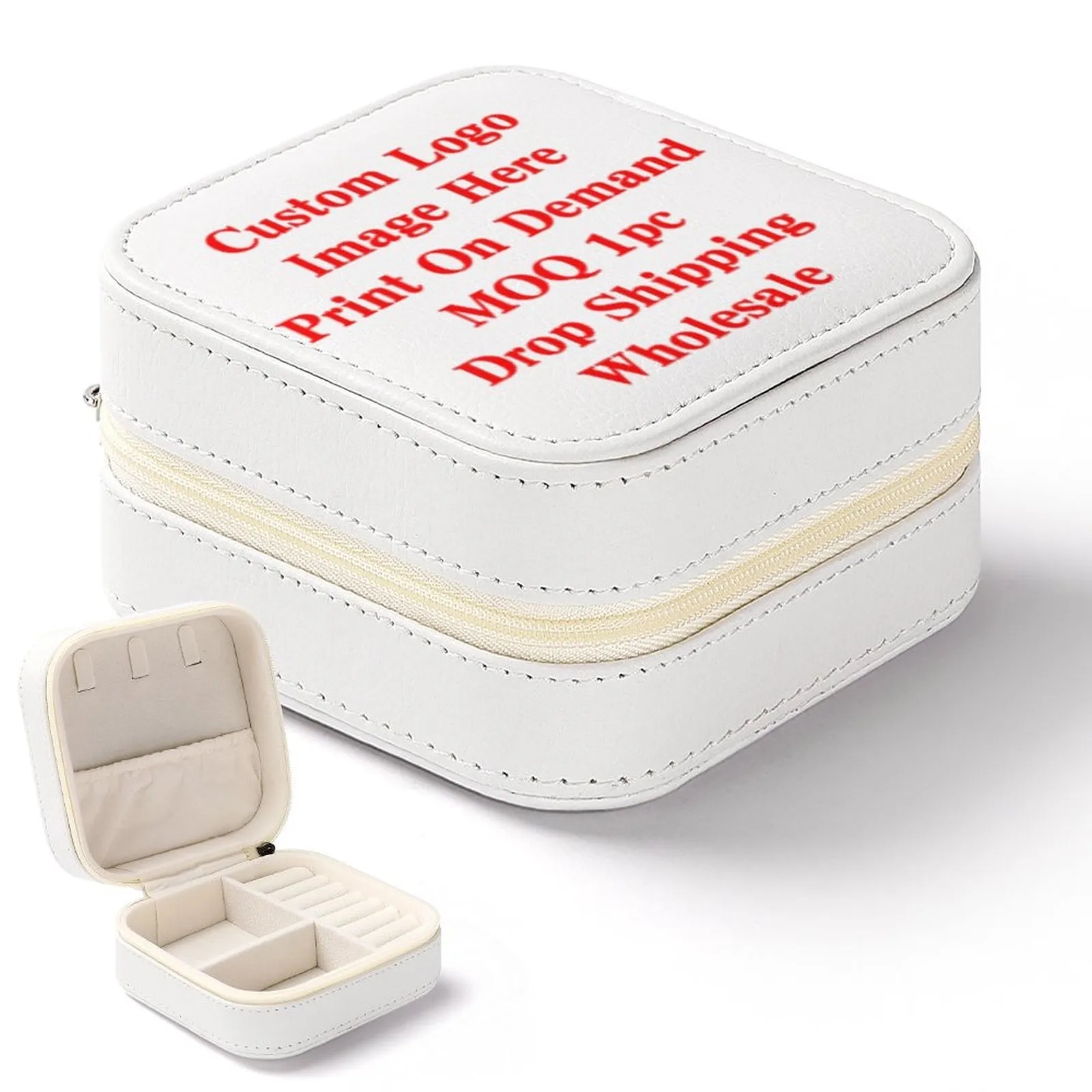 Custom Jewelry Box Wholesale Bulk with Logo Personalized Art Design for Corporate Gifts 10