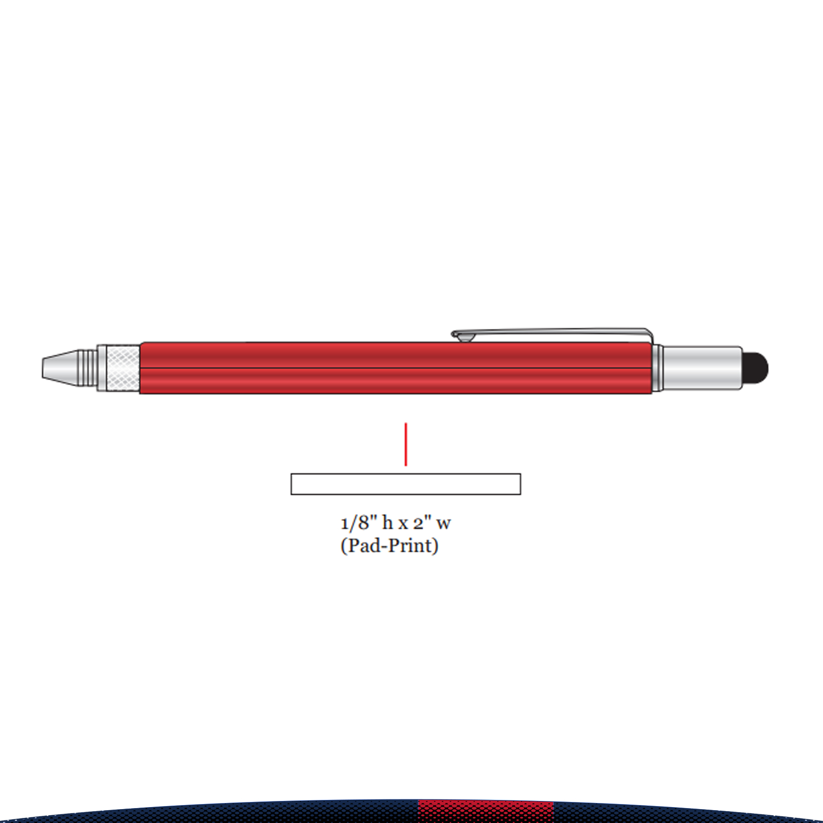 Fasen Multi Stylus Pen 6 in 1 3