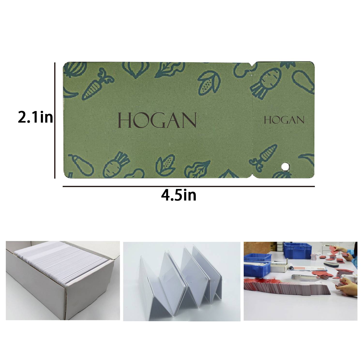 Custom Barcode PVC Combo Card & 2-Up Promotional Key Tags 3