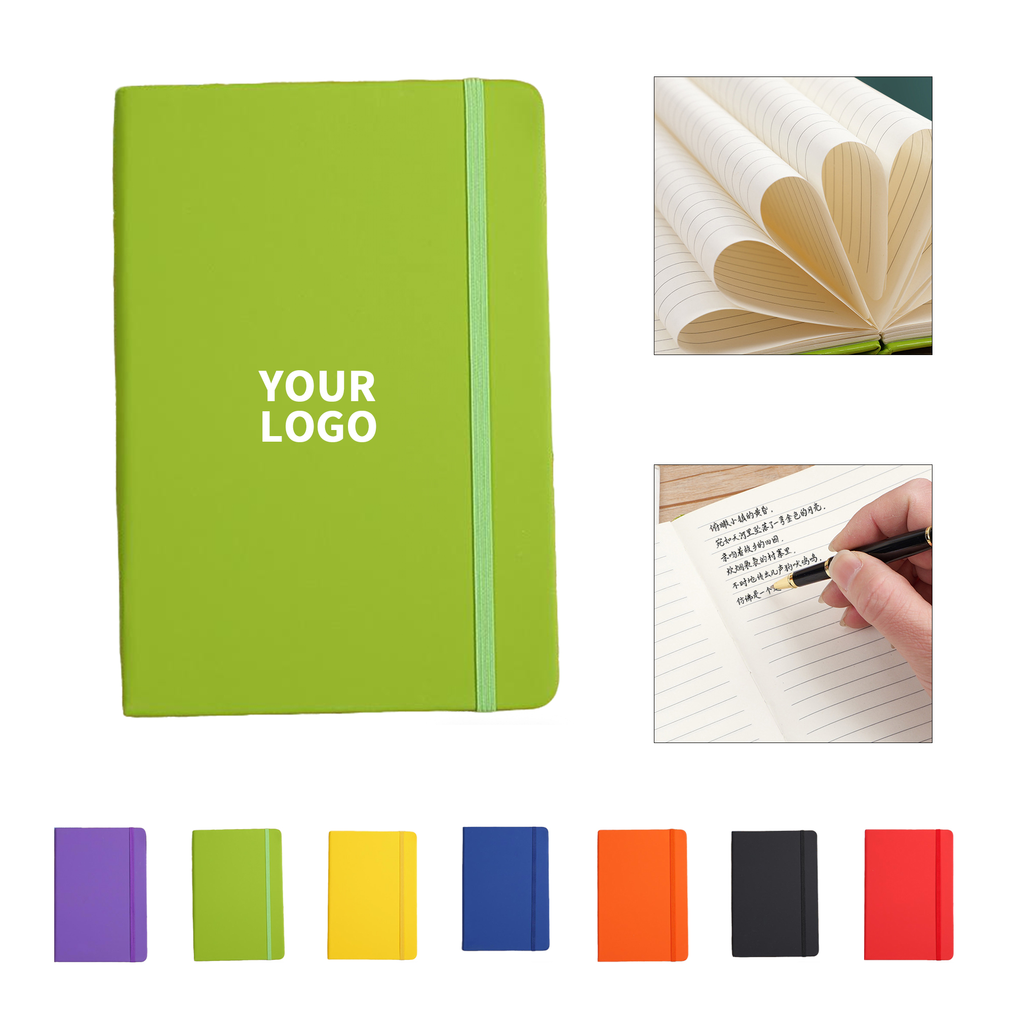PU Cover Journal Notebook 5" x 7" 6