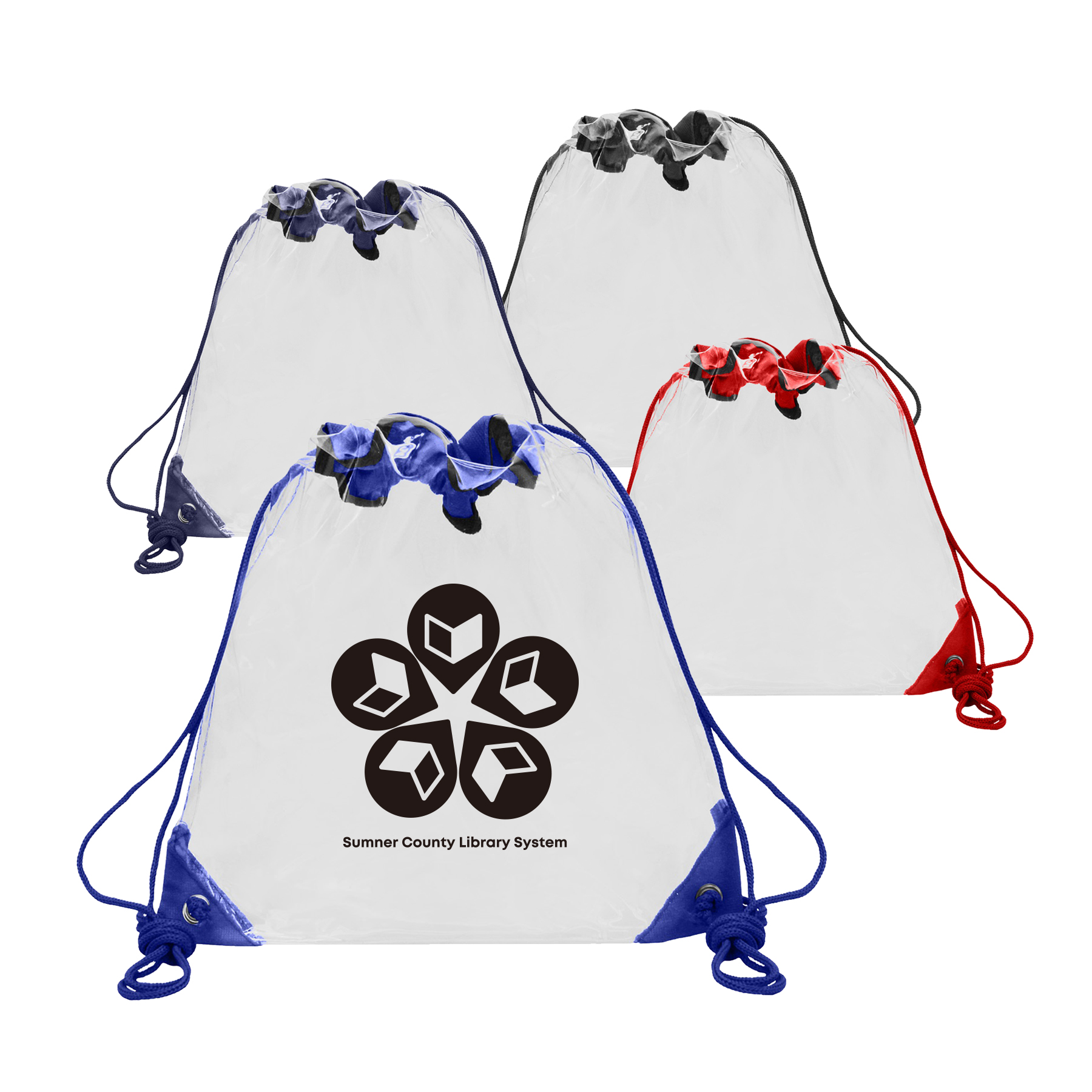 Clear Drawstring Backpack 2