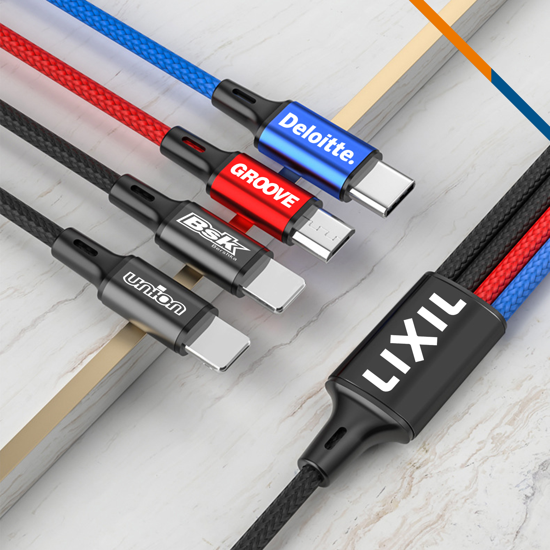Hughs 4in1 Charging Cable 3
