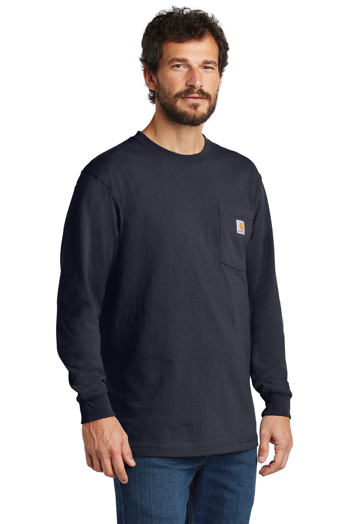 Carhartt Workwear Pocket Long Sleeve T-Shirt. CTK126 19