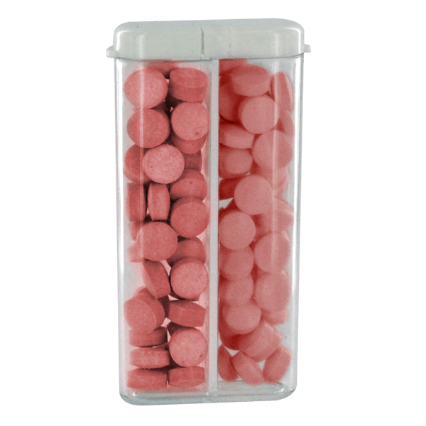 Sugar Free Mints in a Rectangular Flip-Top Dual Dispenser 10