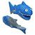 Cartoon Shark Stress Reliever, custom stress ball with logo imprint 2