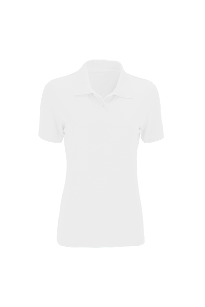 Women's Vansport Omega Solid Mesh Tech Polo 12