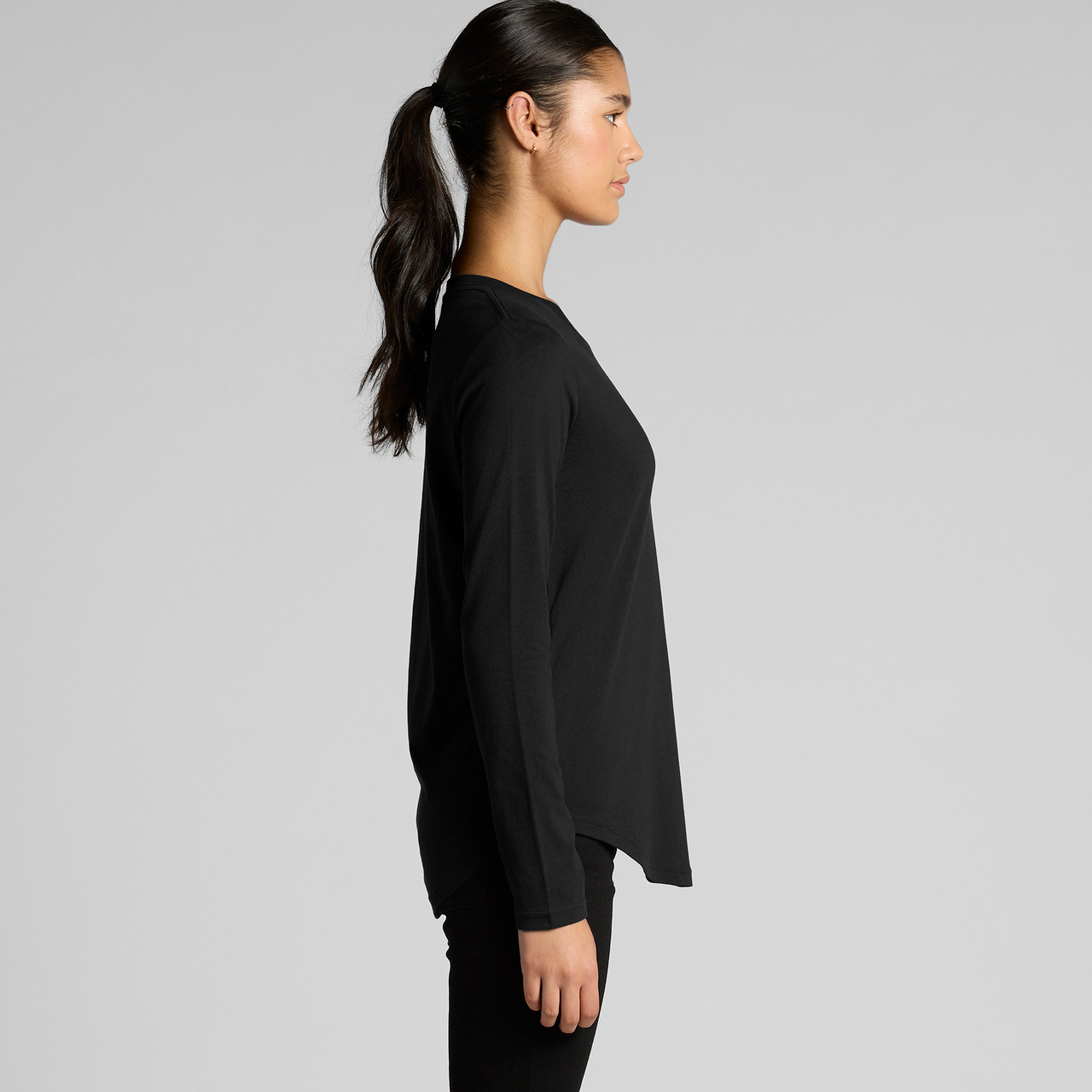 Wo's Maple Curve L/S Tee | 4021 11