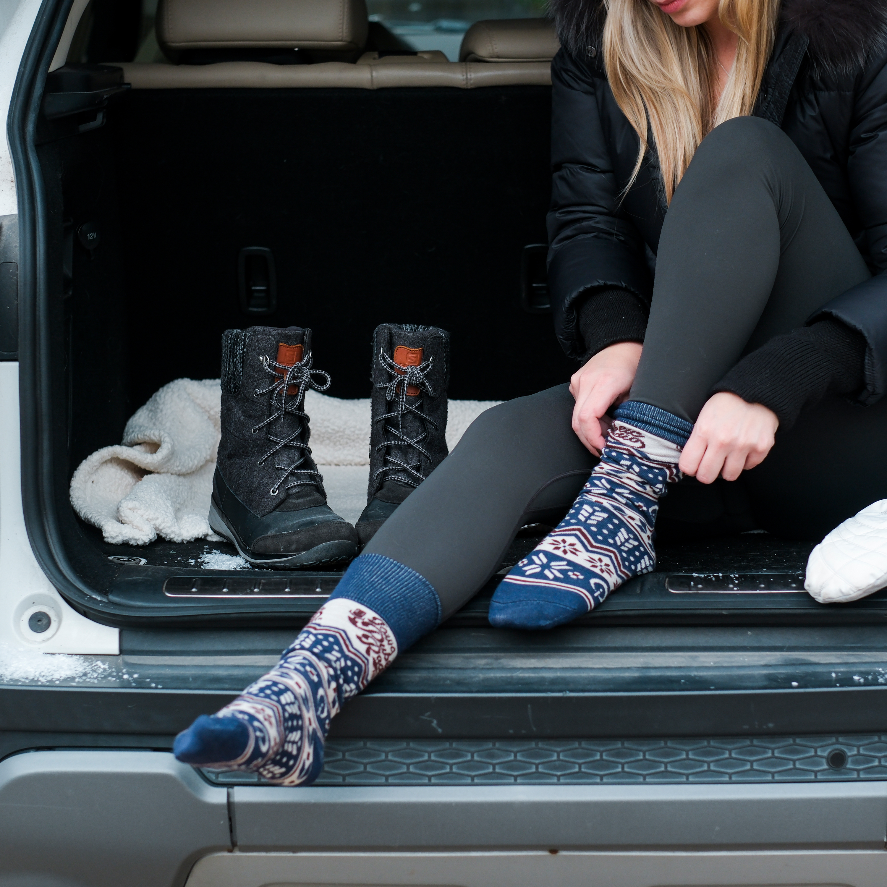 Athletic Winter Socks - Performance Warmth for Cold-Weather Workouts - American Made 2