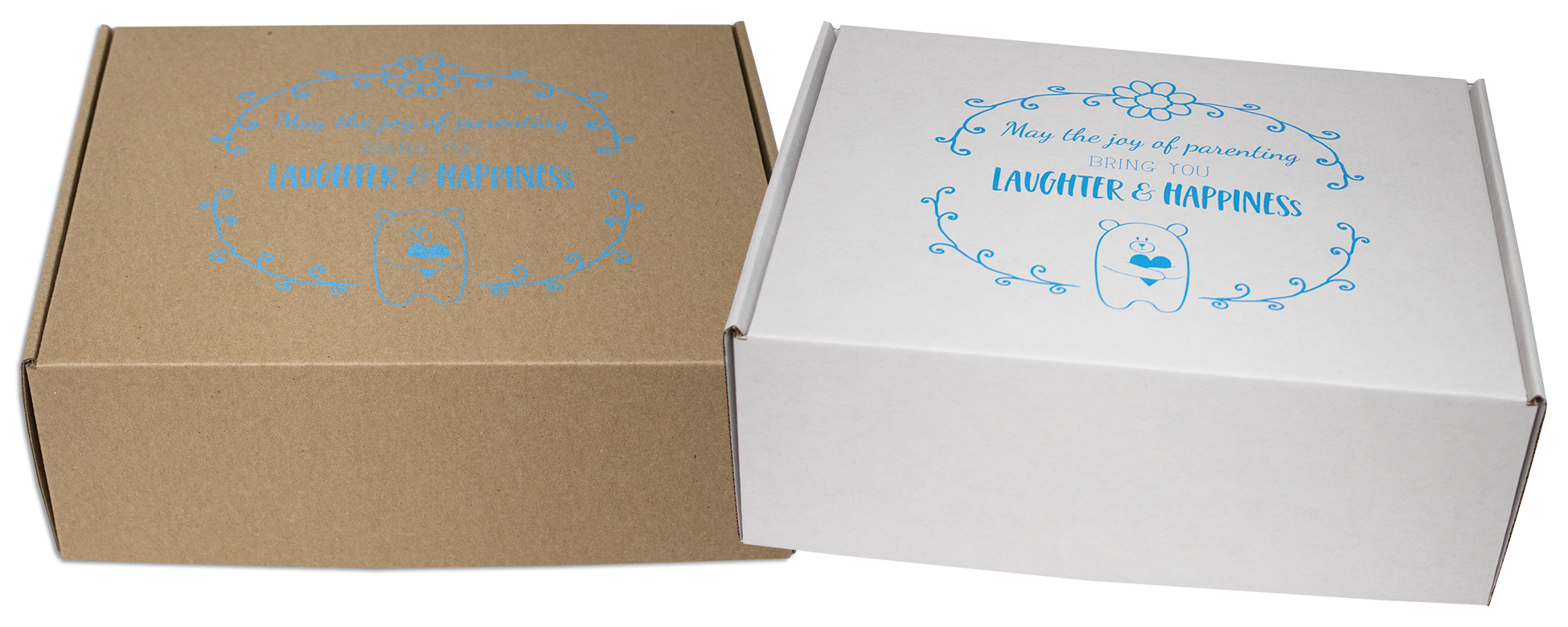 11" X 9" X 4" - E-Flute Outside Tuck Box 1