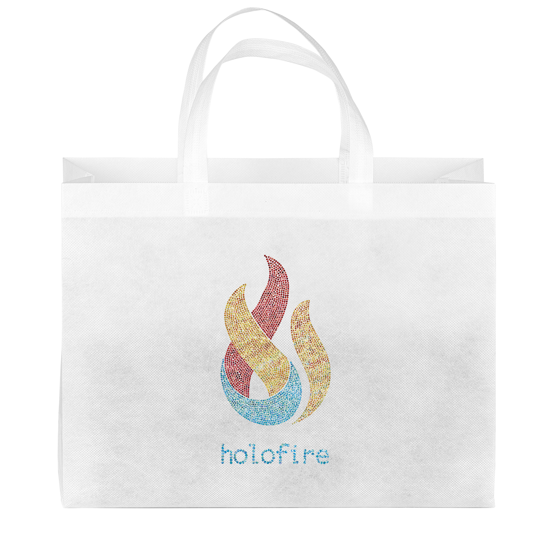 Sea™- R-PET Non-Woven Totes - Sparkle 2
