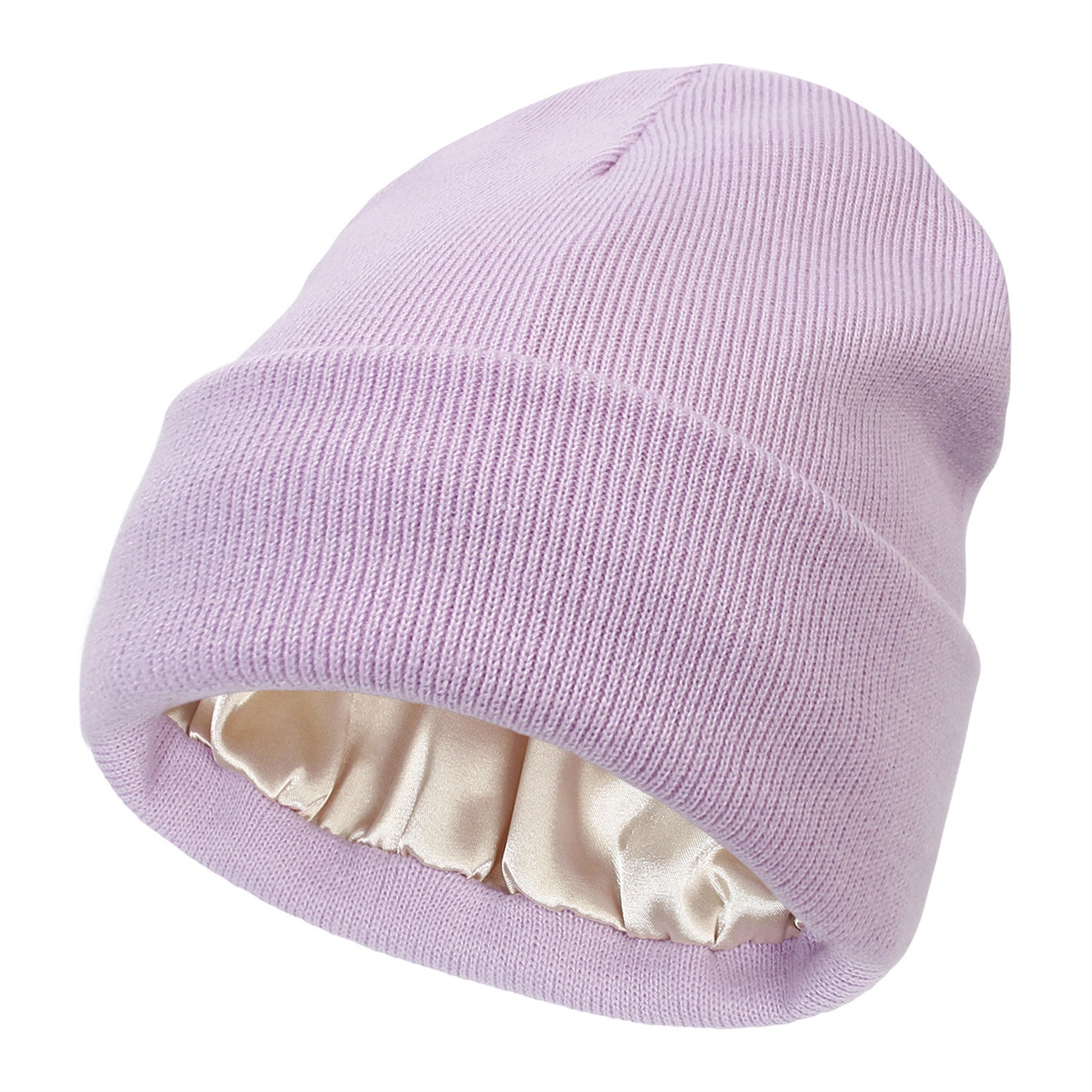 Satin Lined Beanie Hat 5