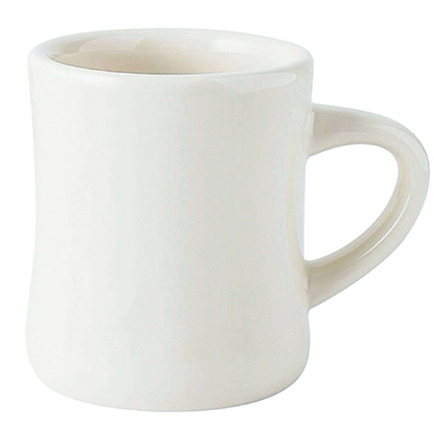 12oz Curved Wide Mouth Ceramic Mug 4