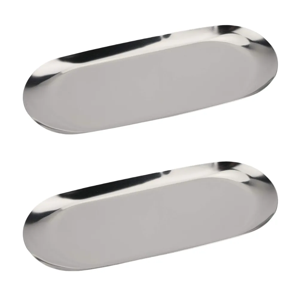Stainless Steel Oval Check Presenter 6