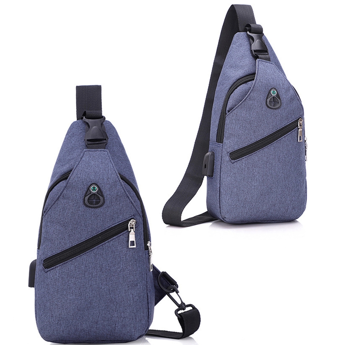 Travel Chest Bag With Usb Charging Port 3