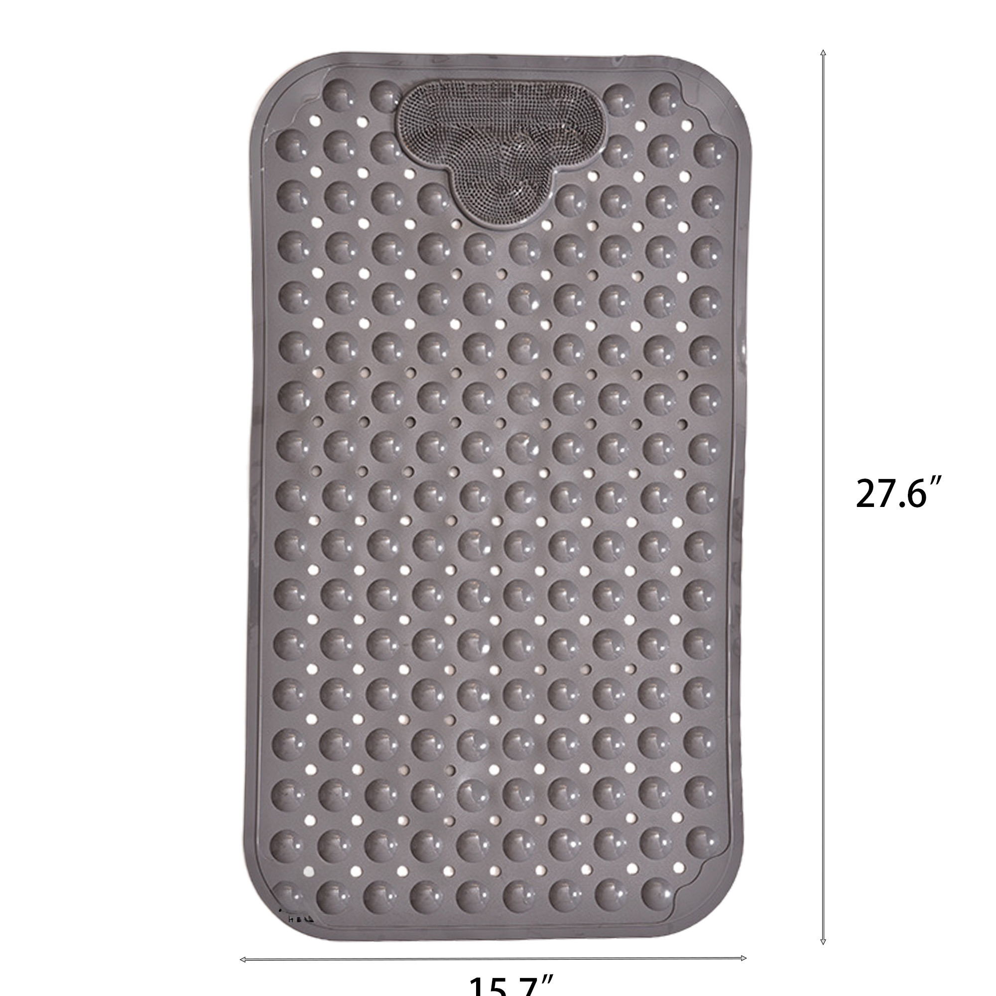 MOQ 50 TPE Cloud-Shaped Non-Slip Bathtub Mat for Bathroom Safety 3