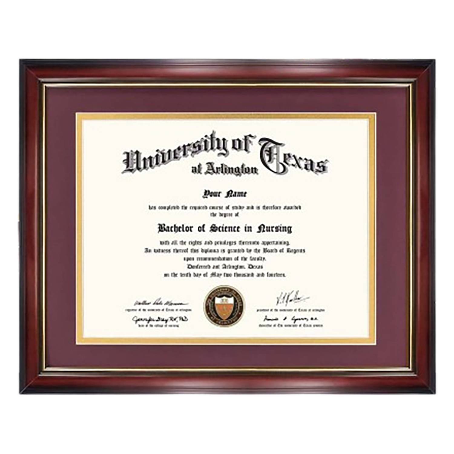 Premium Pine Wood Certificate Display Frame 3