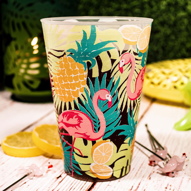 20oz Full Color Wrap Frosted Stadium Cups 2