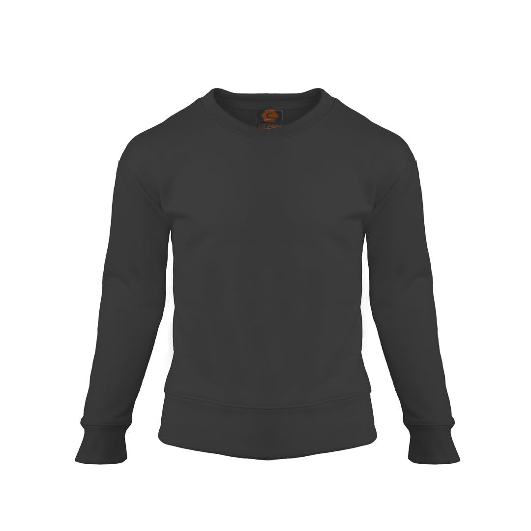 #W743Y / Essential Fleece Unisex Crew Neck Top (Youth) 2