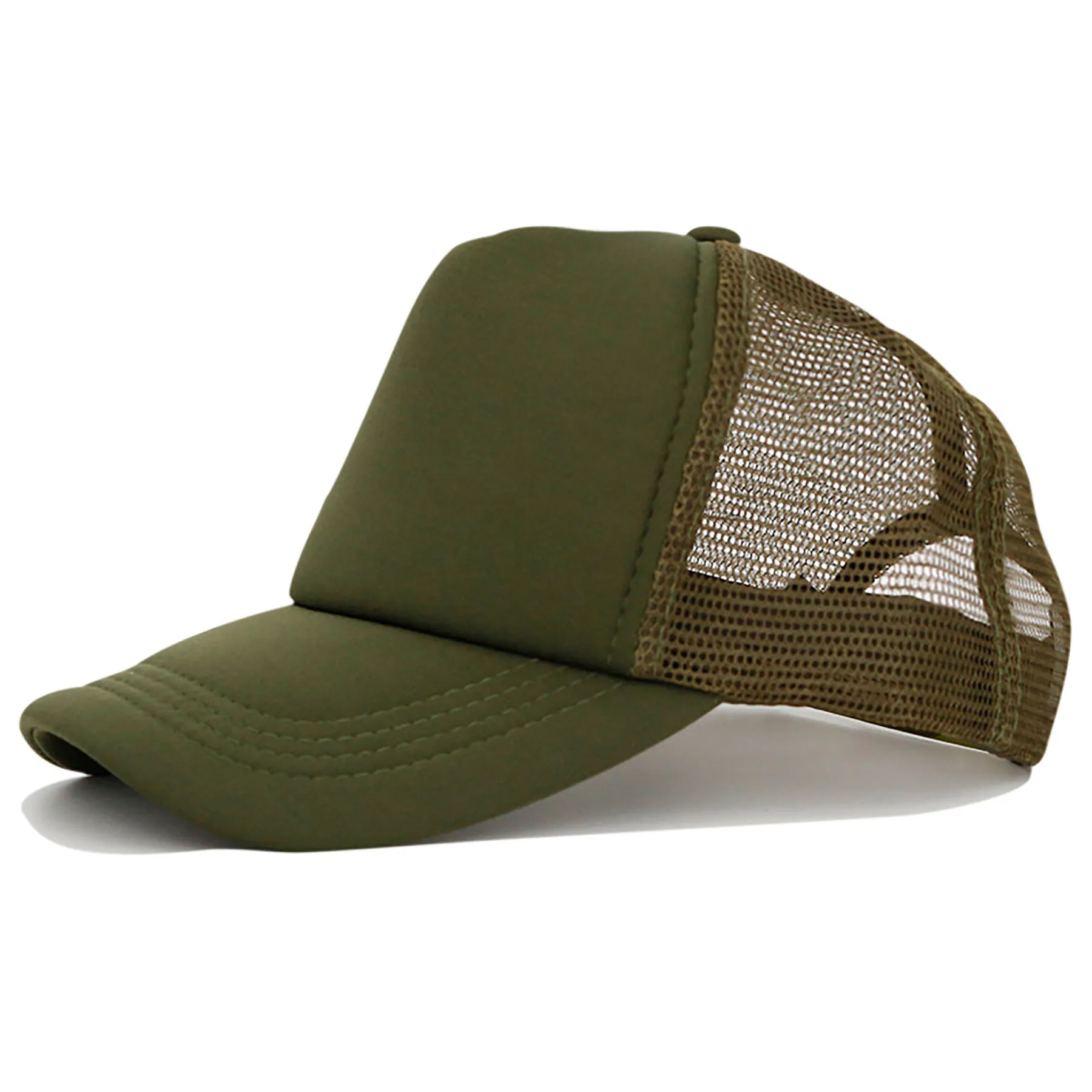 Canvas Mesh-Back Hat 12