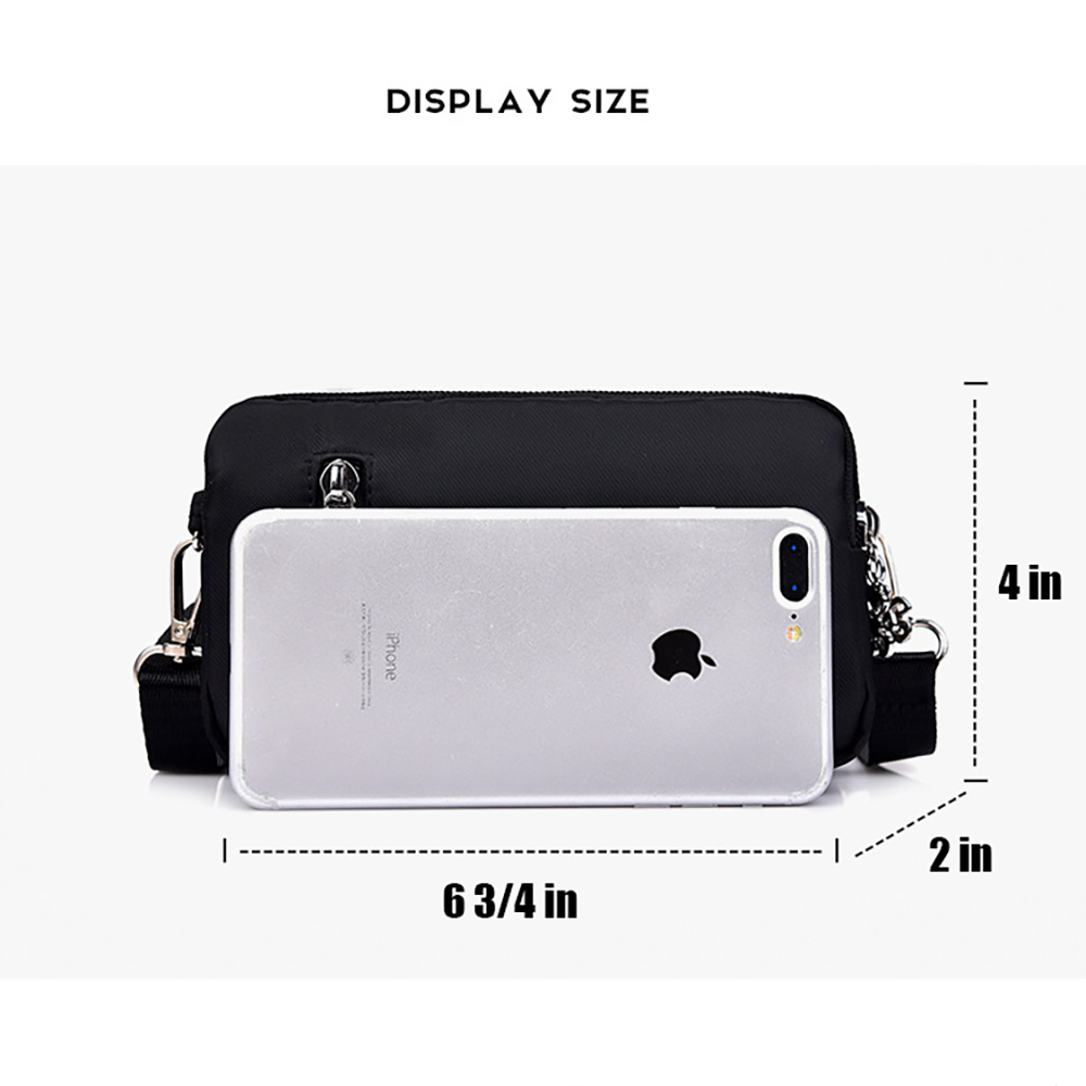 Crossbody Bag Oxford Cloth Mobile Phone Bag 11