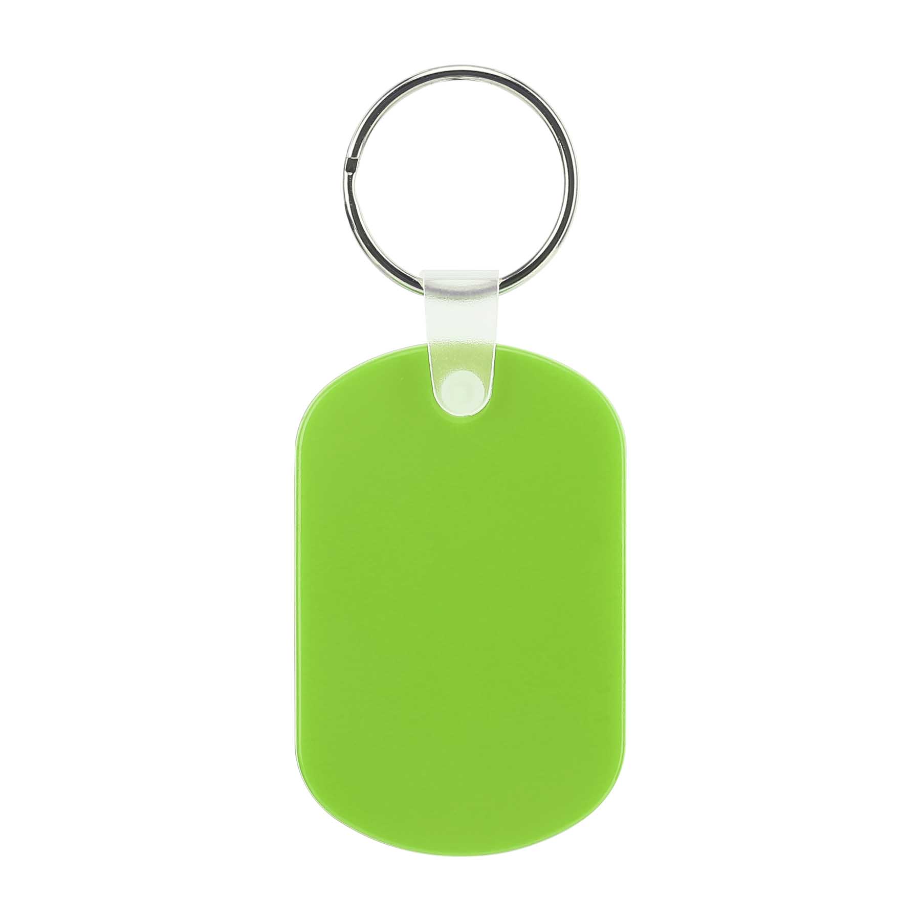 PVC Oval Vinyl Keychain 15