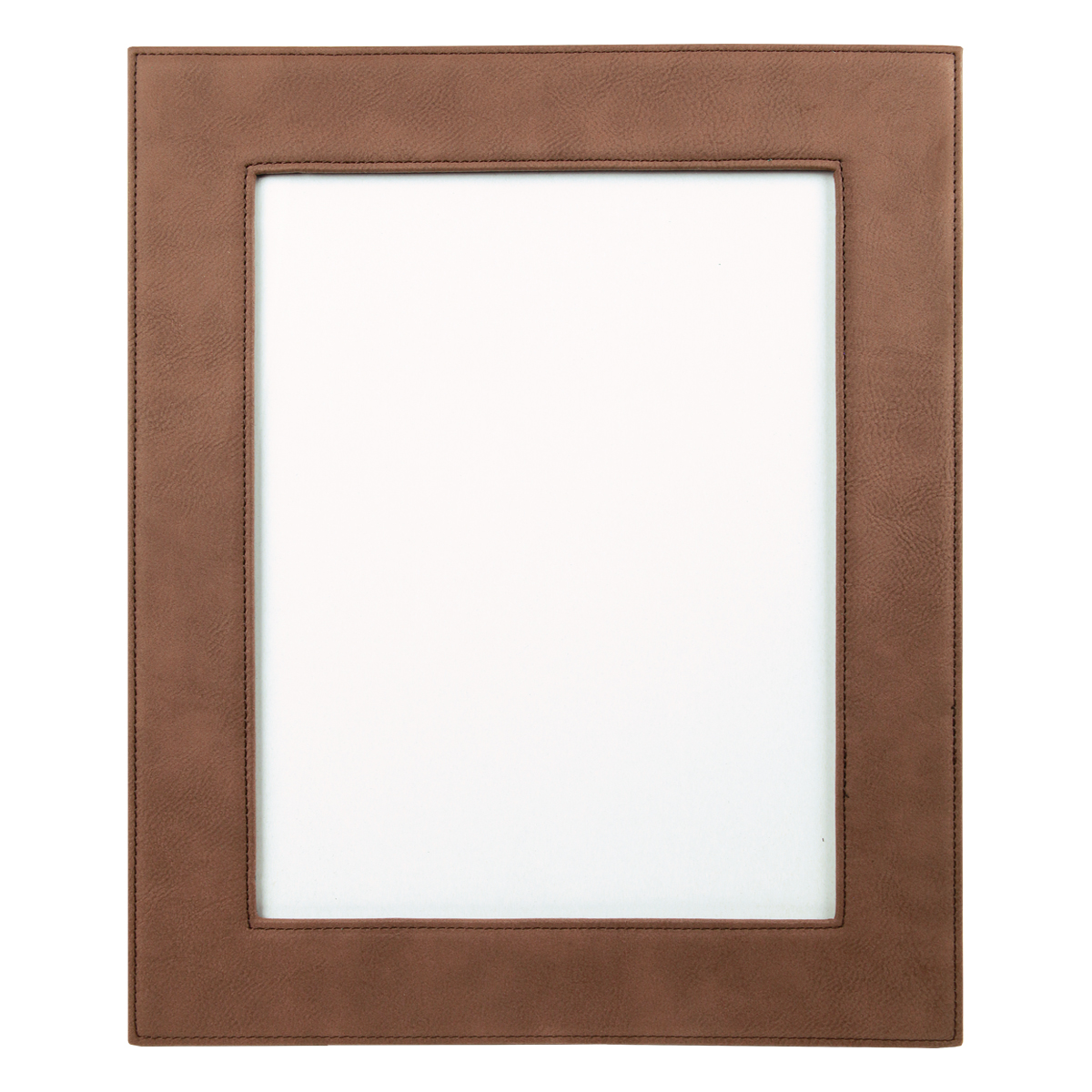 8" x 10" Dark Brown Leatherette Photo Frame 1