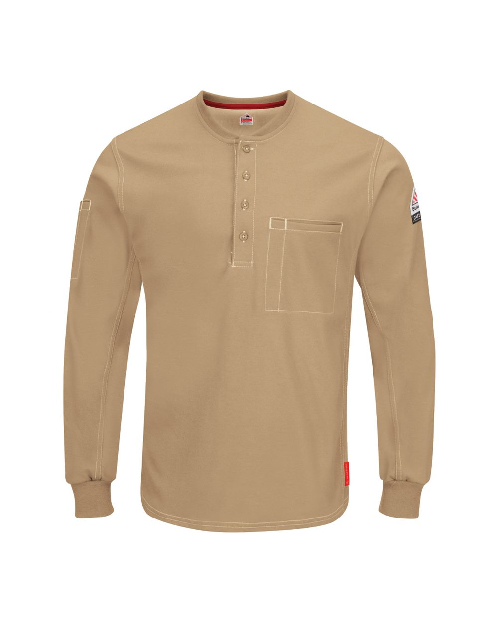 Men's iQ Series® Plus Long Sleeve Henley - QT40 3