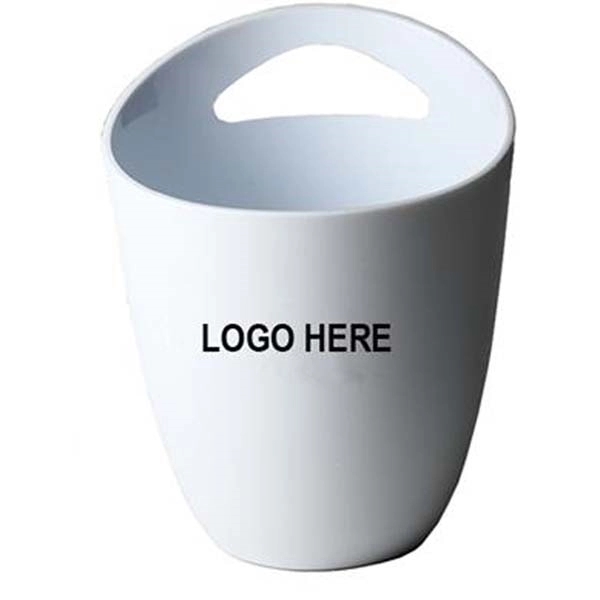 Single Tote Plastic Ice Bucket 4L 7