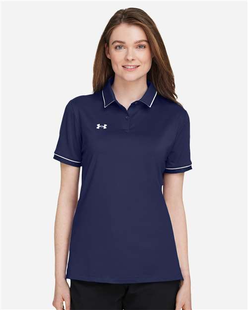 Women's Tipped Teams Performance Polo - 1376905 40