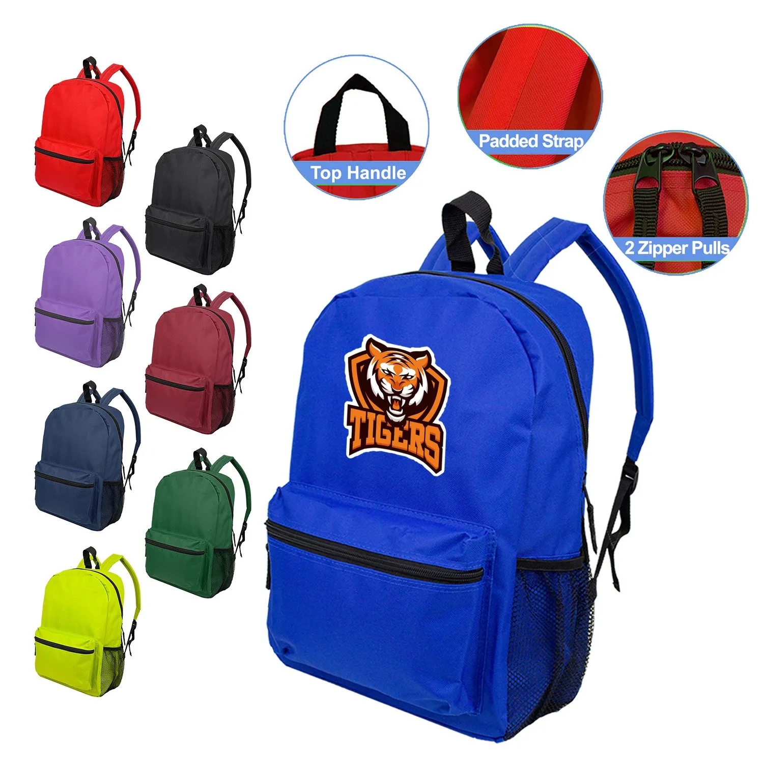 Best Value Heavy Duty Backpack With Water Bottle Pocket 6
