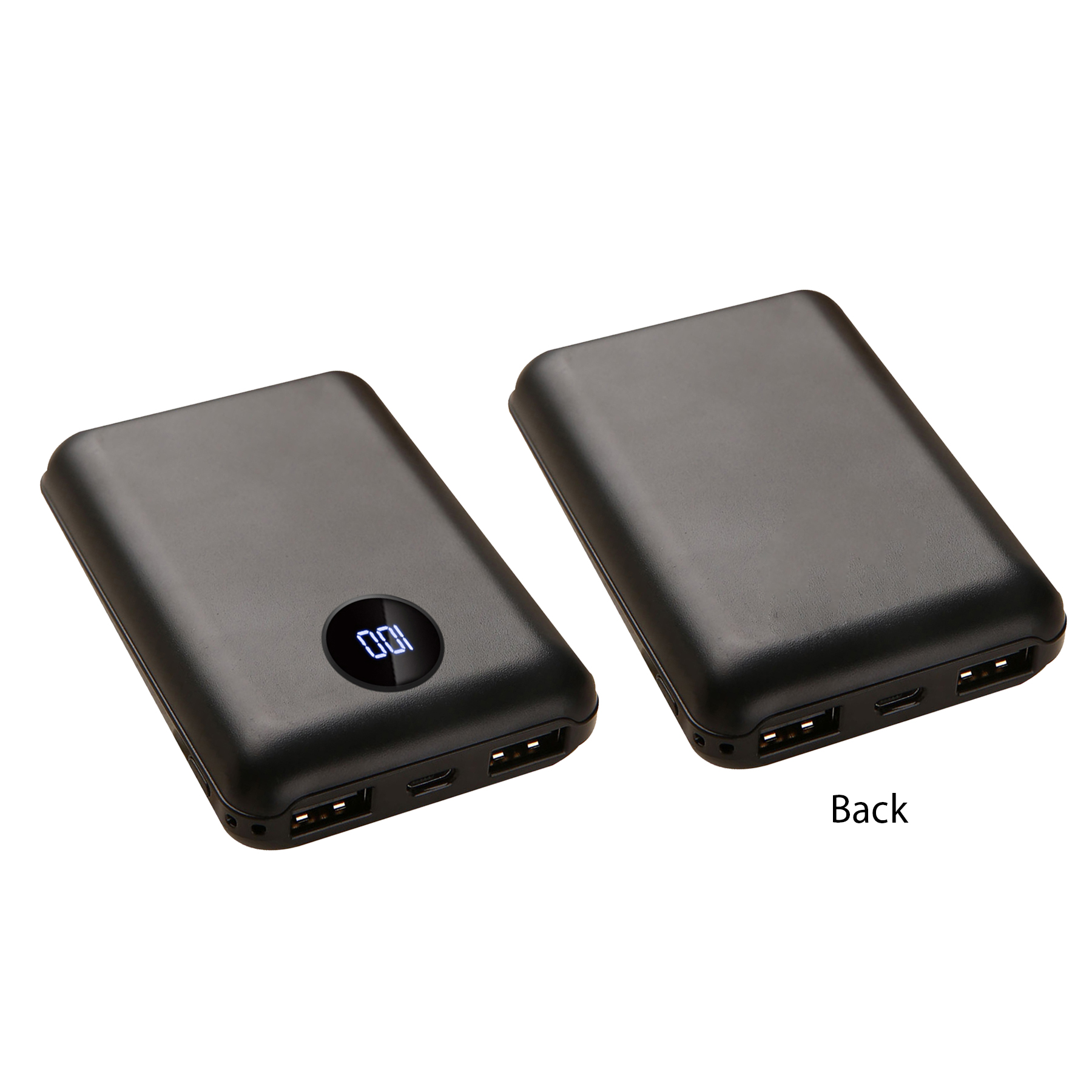 10000mAh Digital Display Power Bank with Dual USB Ports 4