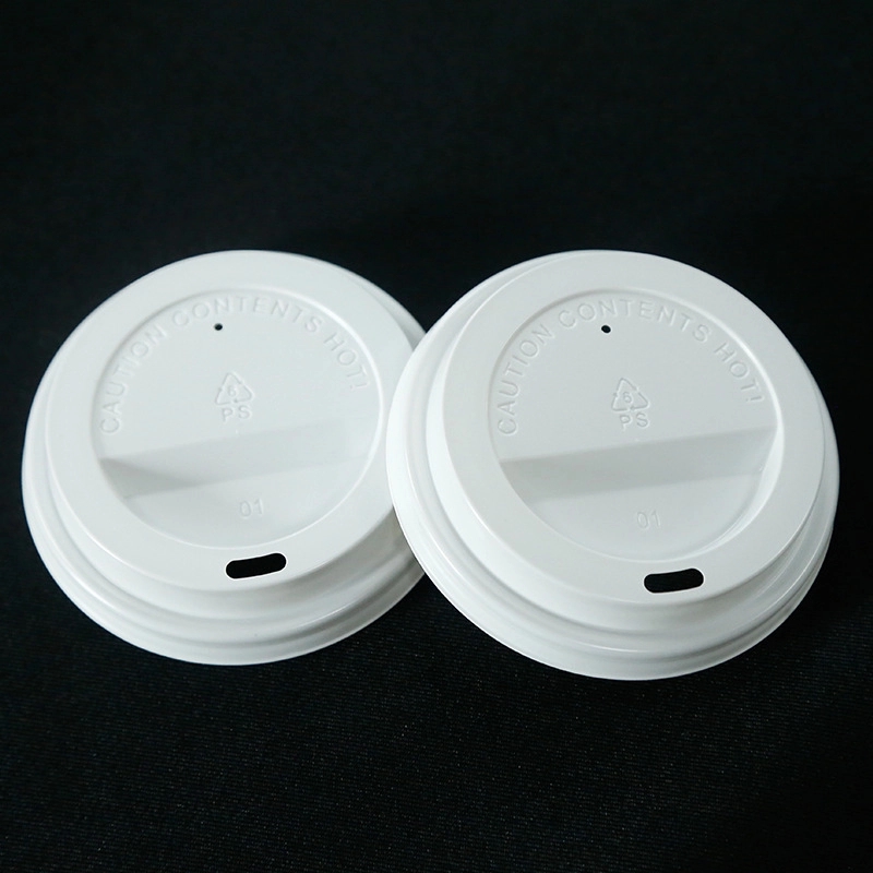 10oz Double Wall Paper Coffee Cup with Lid 1
