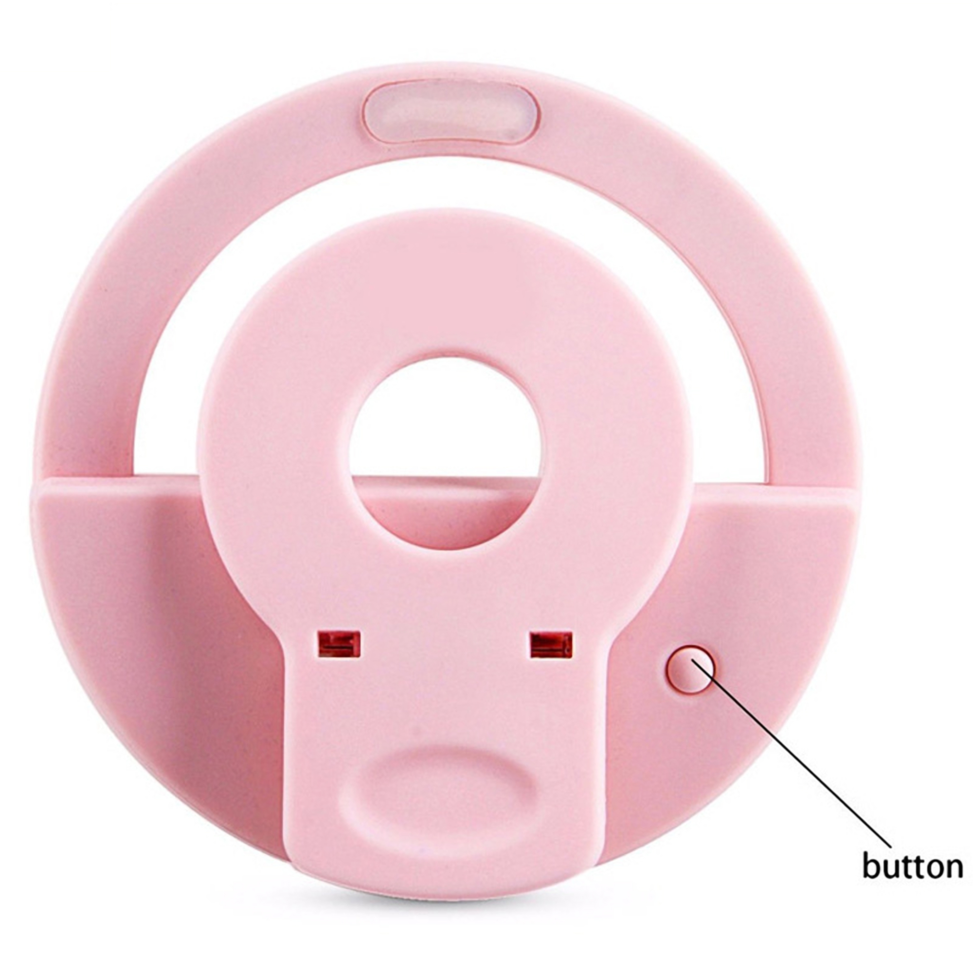 Selfie Ring Light w/Phone Holder and Plastic Grip 3