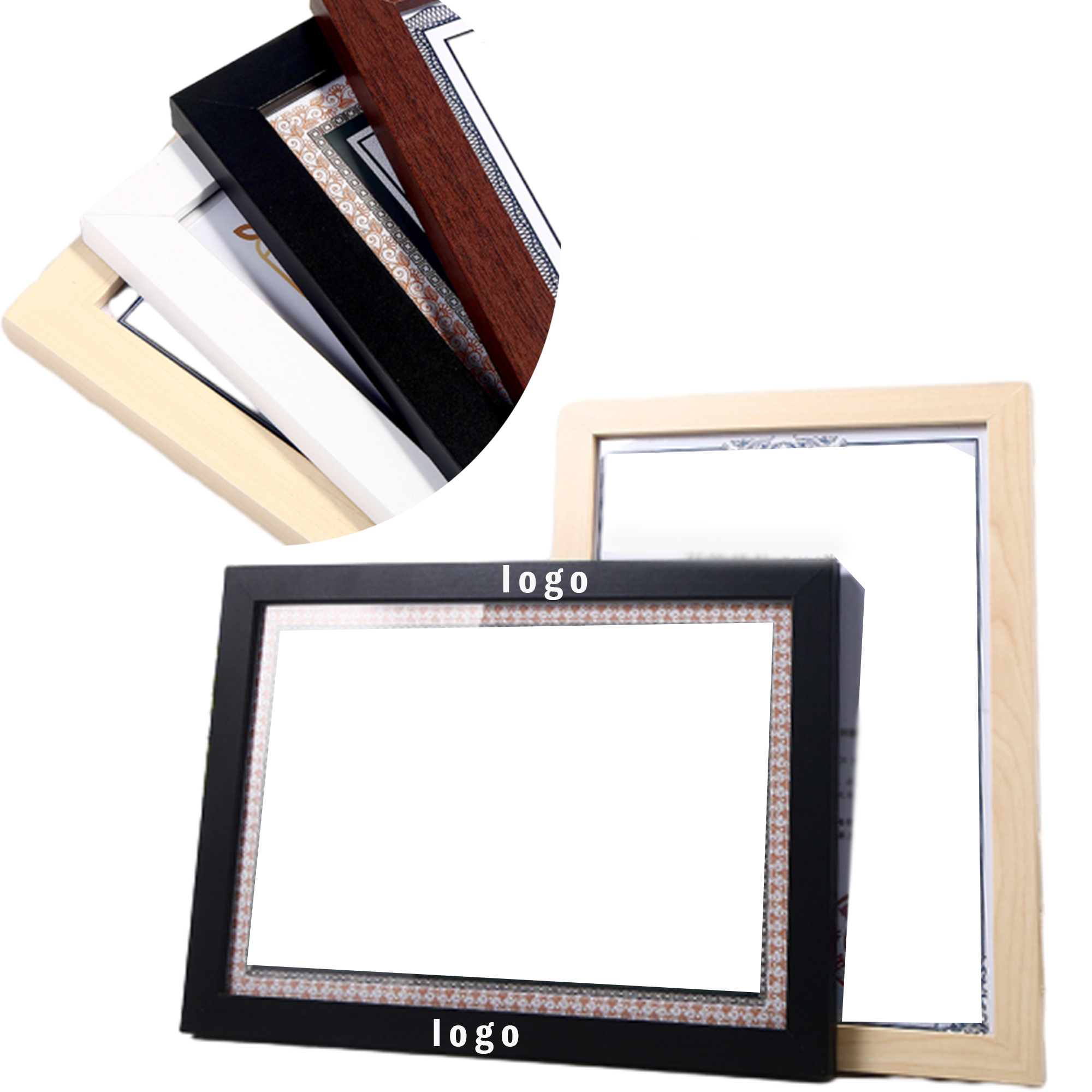 Custom Wooden Photo Frame-Classic & Elegant Design 1