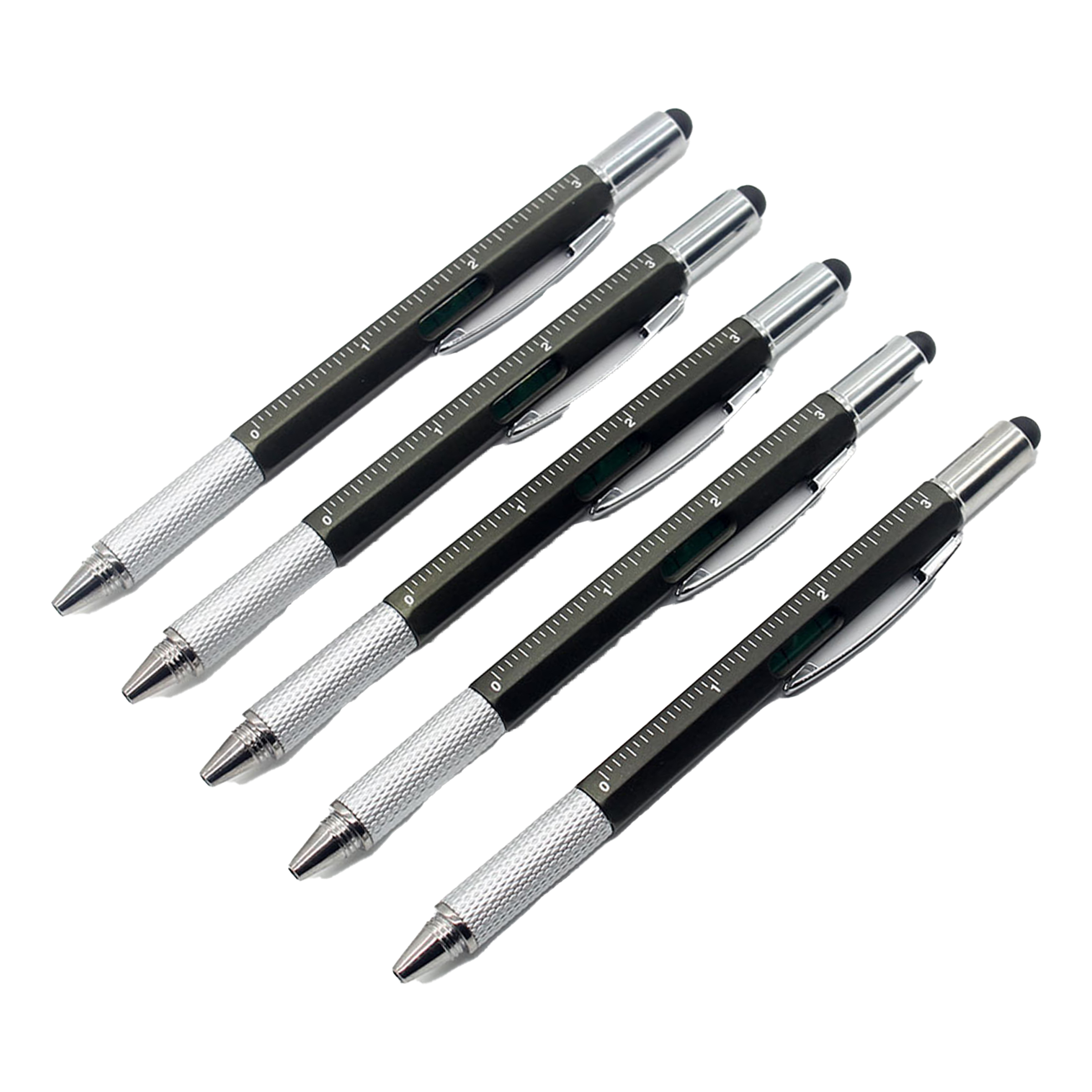 Abs Multi Functional Level Ruler Ballpoint Pen 9