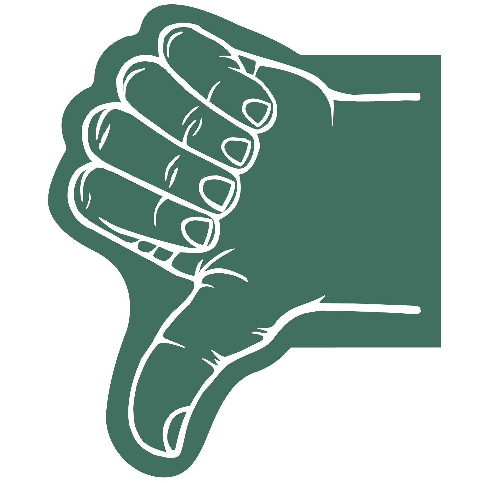 Thumb Foam Hand Mitt 13