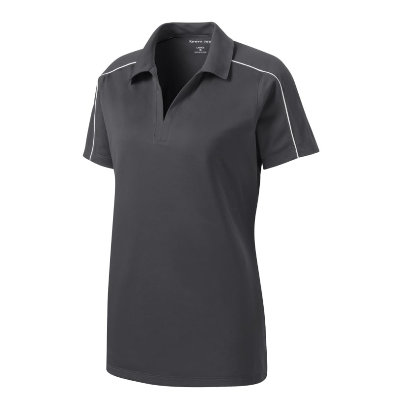 Sport-Tek Women's Micropique Sport-Wick Piped Polo. 29