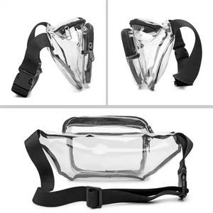 Clear Fanny Pack Waterproof Cute PVC Waist Bag Purse 1