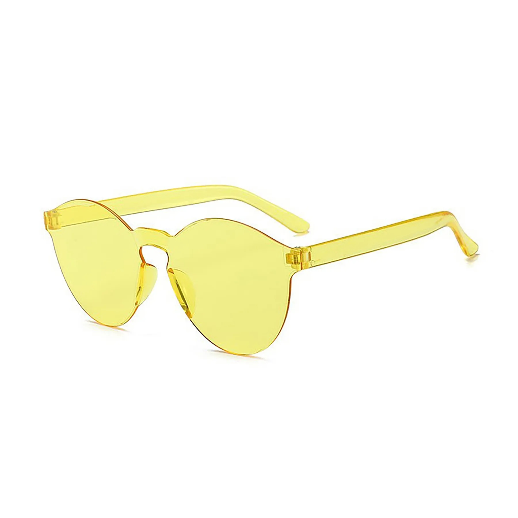 Round Rimless Sunglasses 9