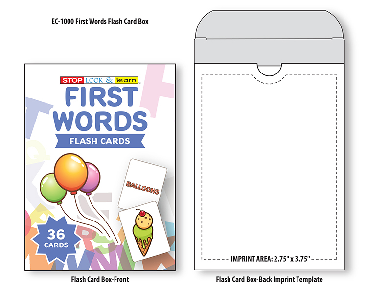 FLASH CARDS - First Words 4