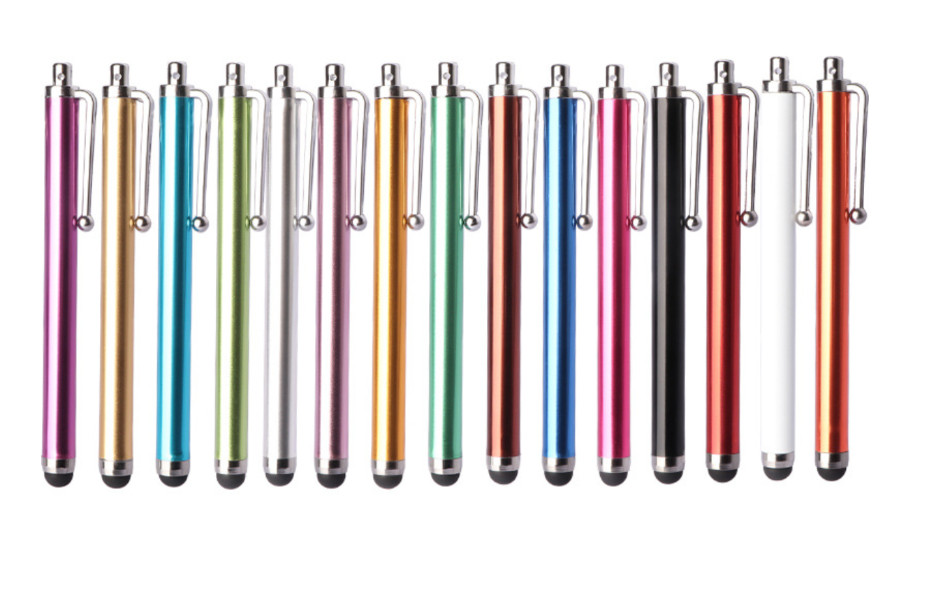 Tablet Touchscreen Cellphone Stylus With Built in Clip 1