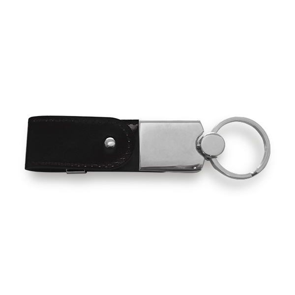 Joliet Leather Swivel USB Key Chain 5