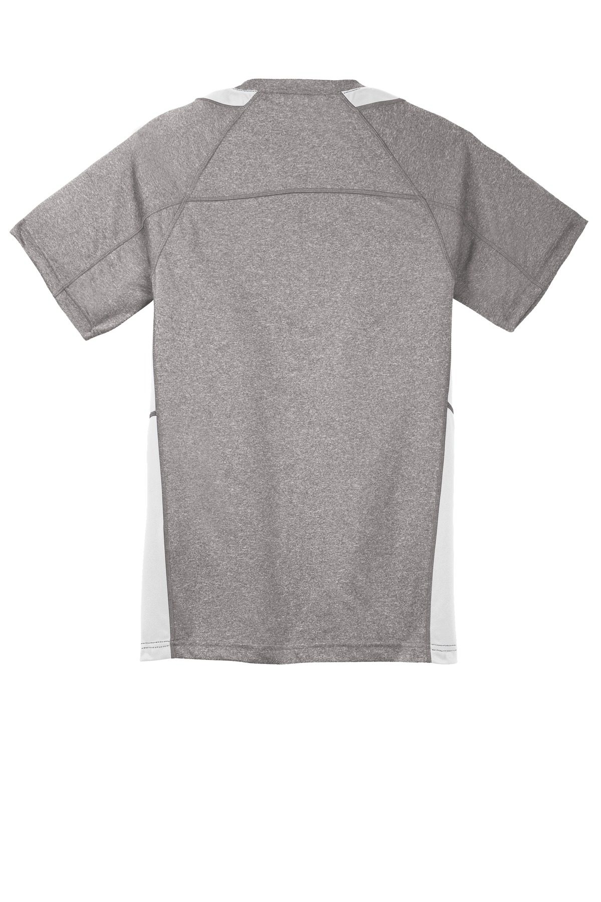 Sport-Tek Youth Heather Colorblock Contender Tee. YST361 43